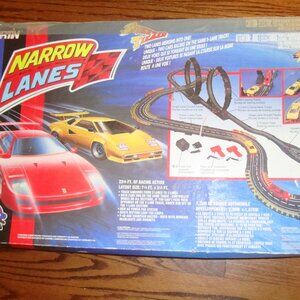 Artin “Narrow Lanes – Squeezer Teezer” Slot Car Racing Track